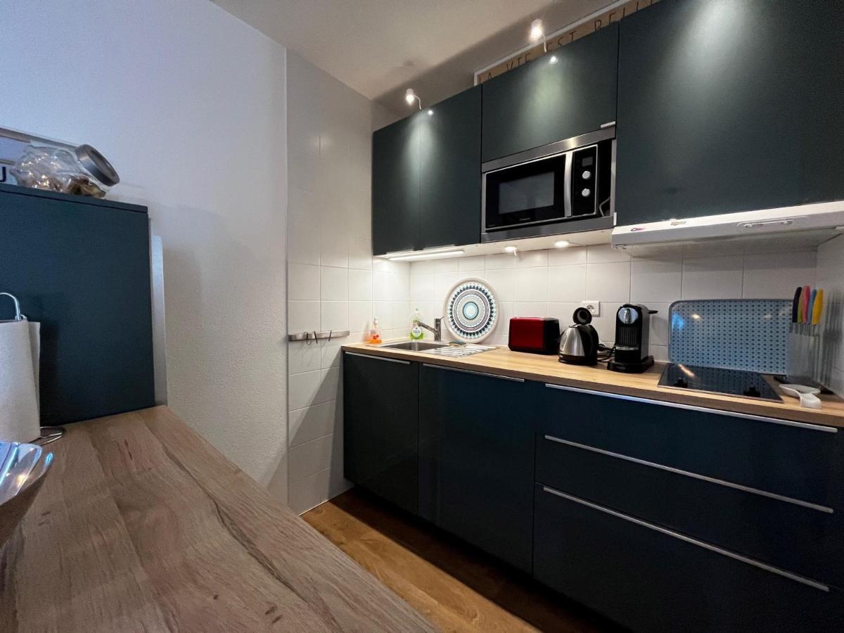 Bel Appartement T3 Avec Jardin, Piscine Et Parking, Proche Plage A Hendaye - Fr-1-239-739 Exteriör bild